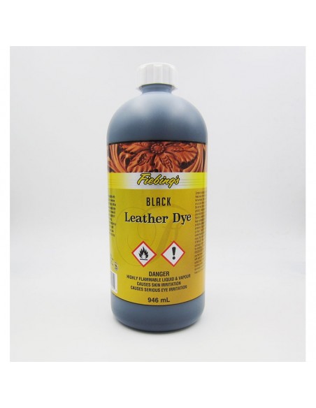 Tinte Negro para cuero.